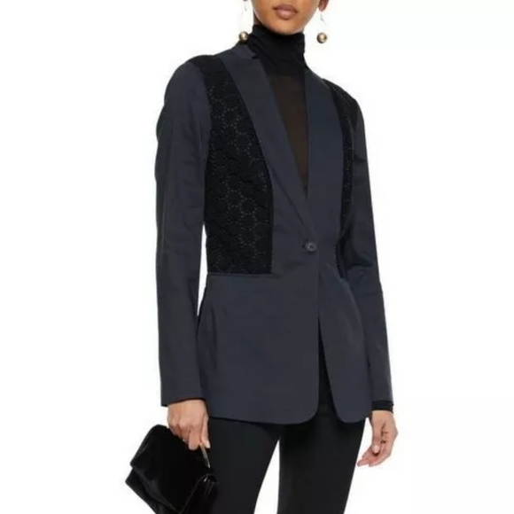 $448 ELIE TAHARI Bonnie linen blazer Size 2 XS - Picture 2 of 4